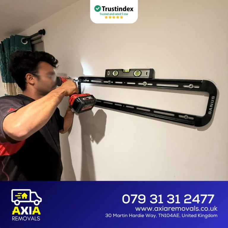 Axia Removals team providing professional home moving services