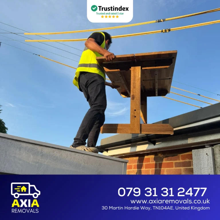 Axia Removals team providing professional home moving services