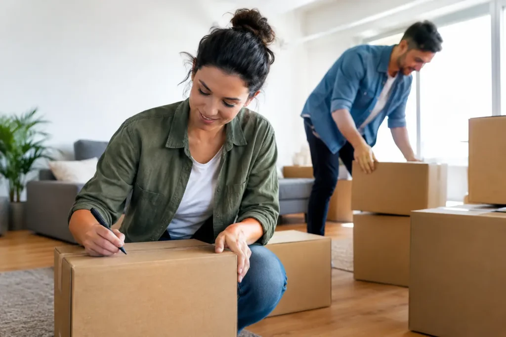 How to Label Moving Boxes for an Easier Move